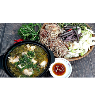 Lẩu ếch lá giang 