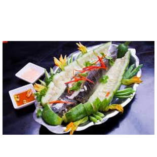 Cá lóc đồng hấp bầu 