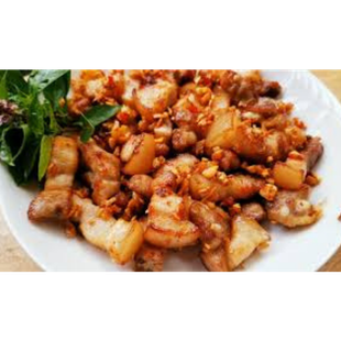 Heo rừng cháy tỏi 