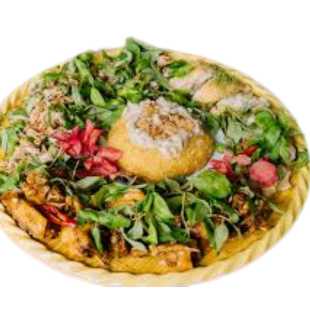 Gà nửa con 3 món 